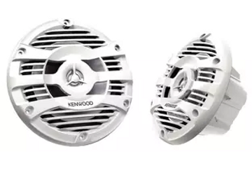 Kenwood KFC-1653MRW Marine / Powersports Speakers (6.5" - 50W RMS - 2-Way - White - Pair)
