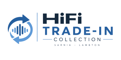 Logo for HiFi Trade-In Collection in Sarnia-Lambton.