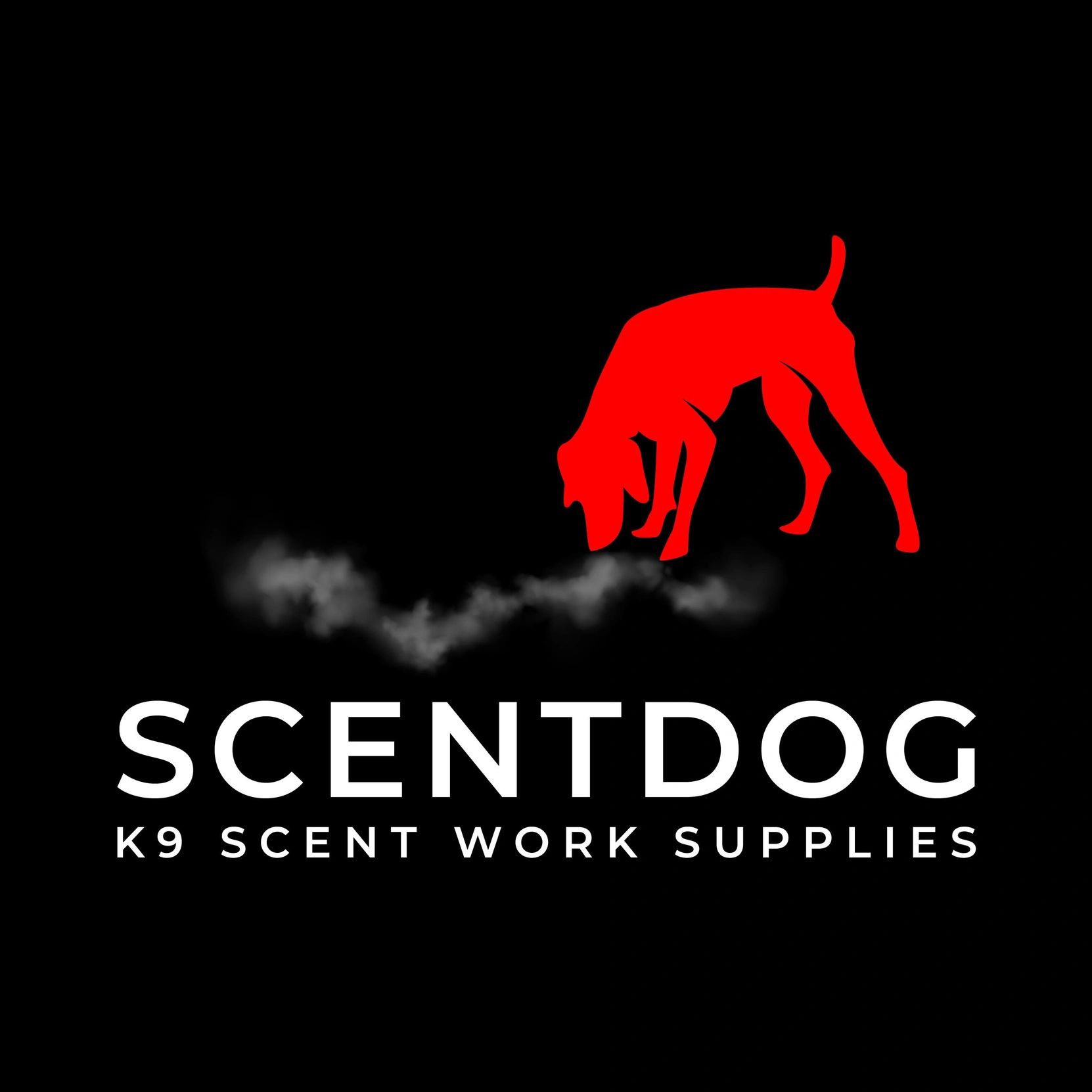 Scentdog logo Scentwork supplies