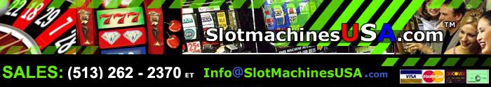 Slotmachines USA Sells Authentic Casino Slot Machine 
Parts & Accessories