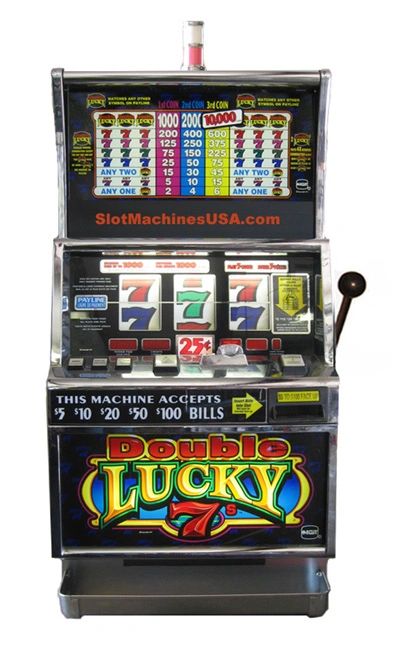 IGT S2000 Double Lucky 7 Slot Machine