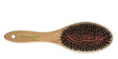 Boar Bristle Hair Brush -Porcupine Style - Mixed Bristle Natural Woode –  GranNaturals