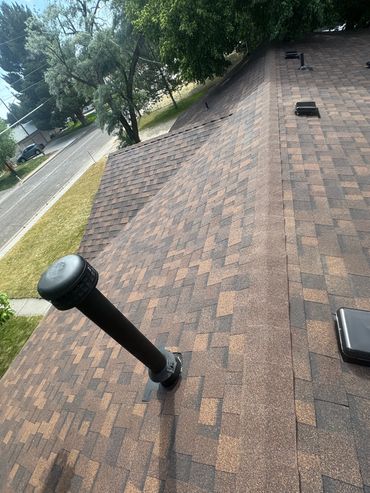 Completed re-roof 