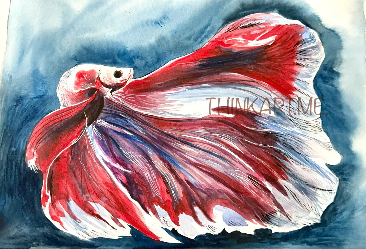 ‘The Flowing Red Fish’
