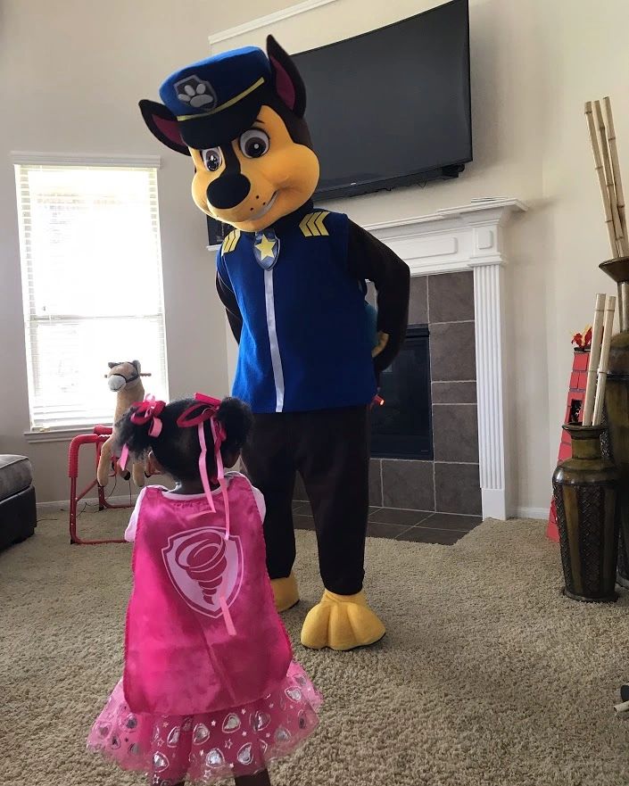 Hire your child's favorite mascot costumed character for your Houston birthday party.