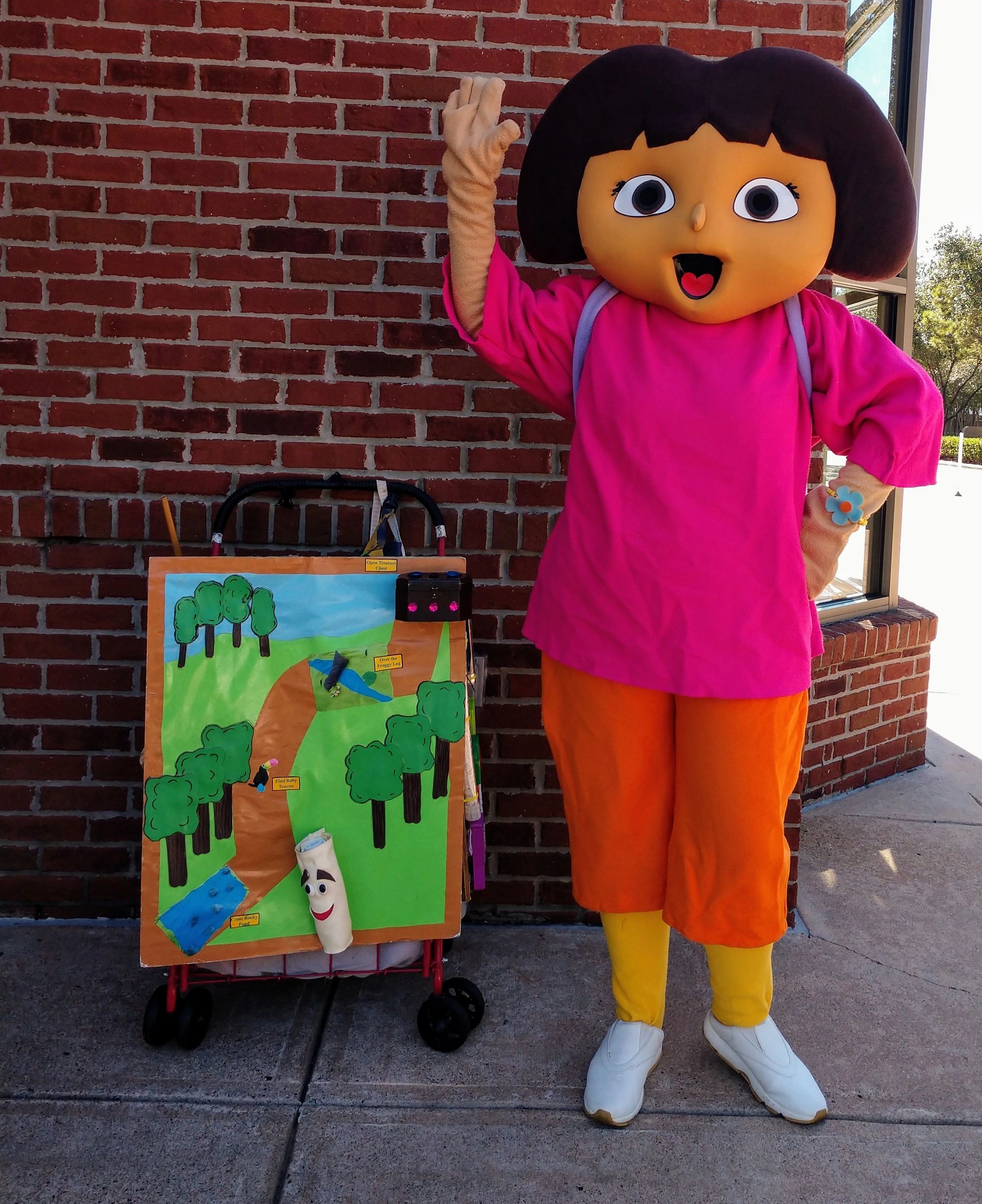 dora the explorer characters for birthday parties