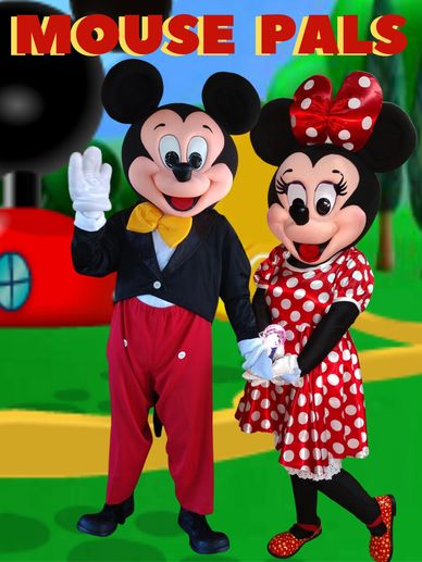 Disney characters for birthday parties and events