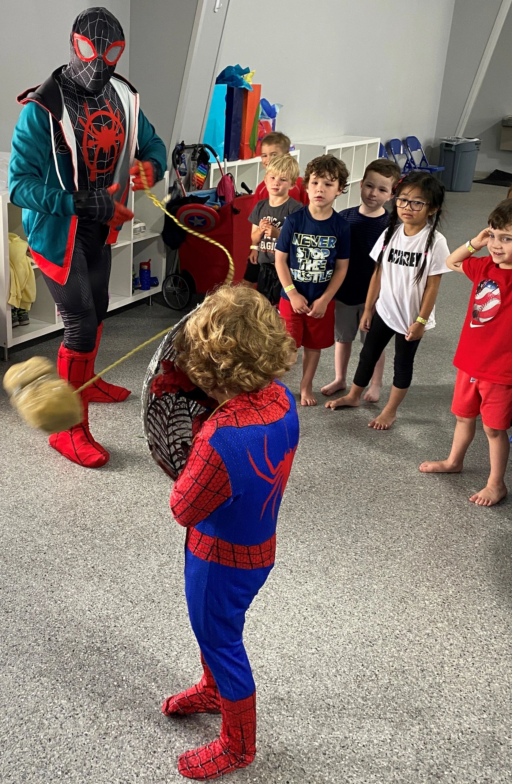 spiderman dress up birthday party Delicate Lace Slip Dress main image 1