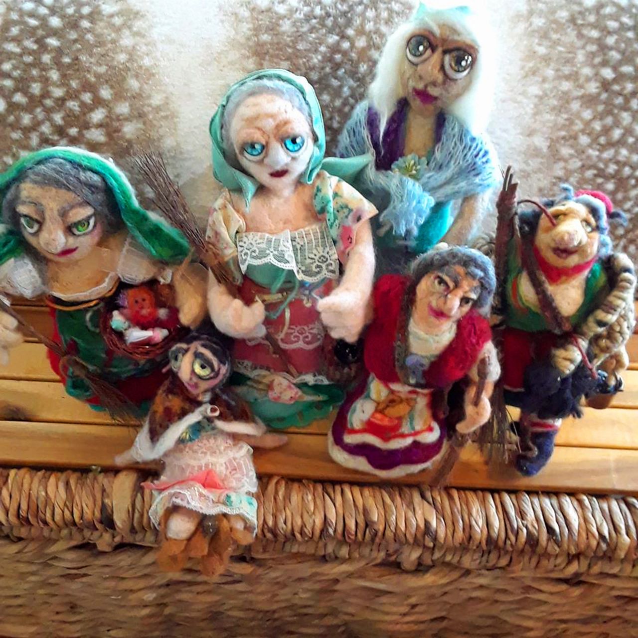 La Befana the Witch Sculpture