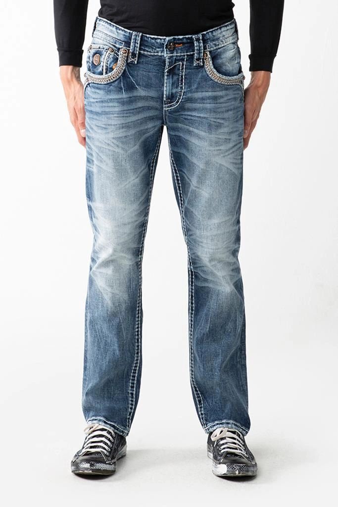 Rock Revival Alpine Straight Jeans (Size: 28X32)