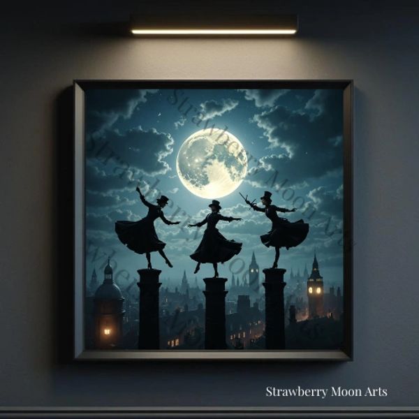 Shim Shimmery- AI Art by Doug Hauser 