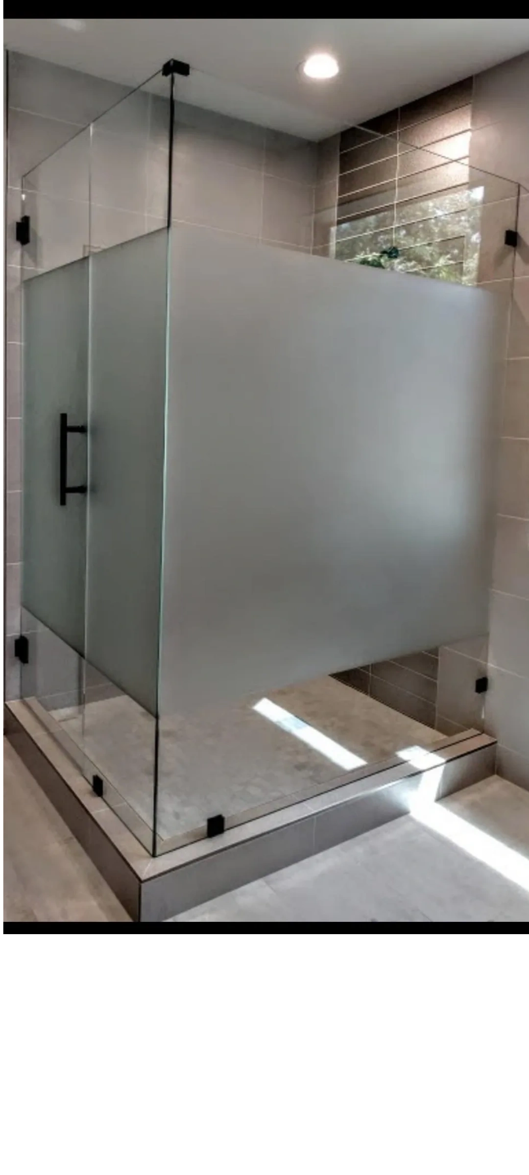 frameless shower enclosure in arizona