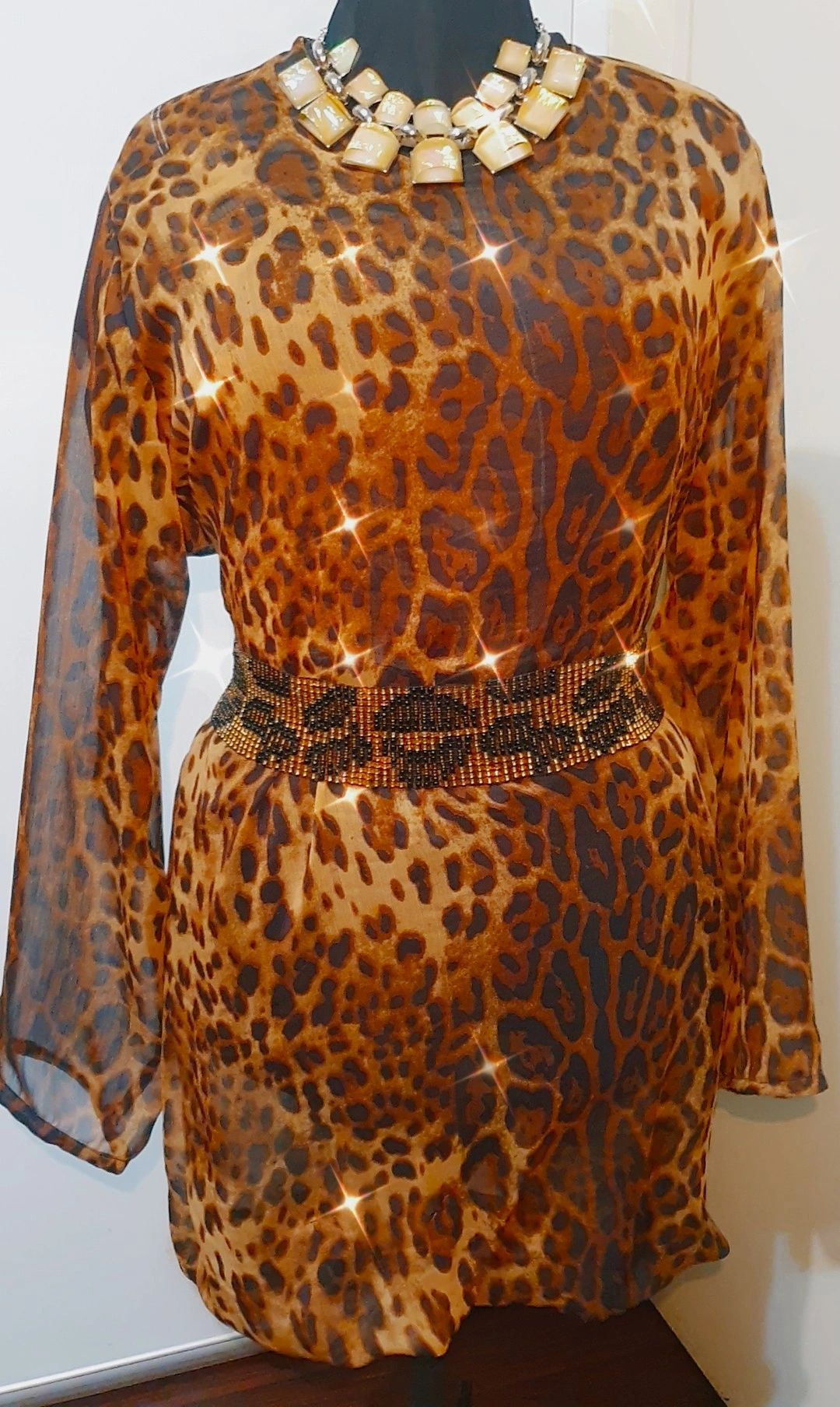 Leopard Print Dress