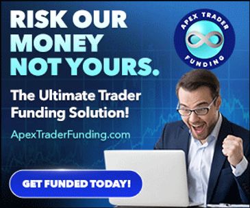 Day trader looking at trading screen with successful facial expression.