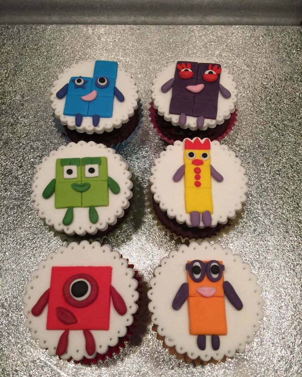 Numberblocks Cupcakes