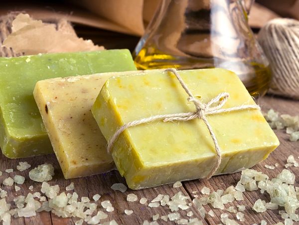 natural handmade soap