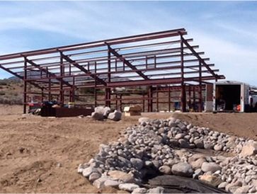 Construction of the building