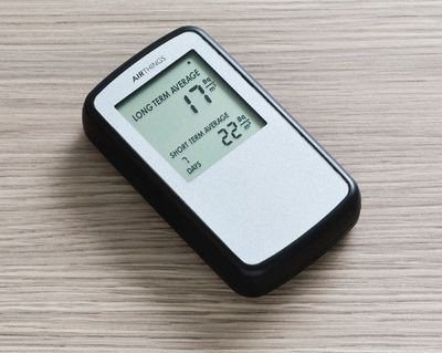 Get continuous digital readouts of your radon gas exposure.