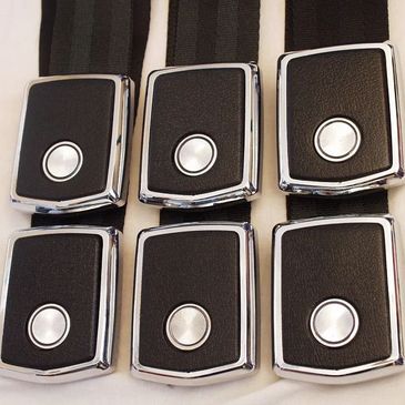 restored Ford seat belts