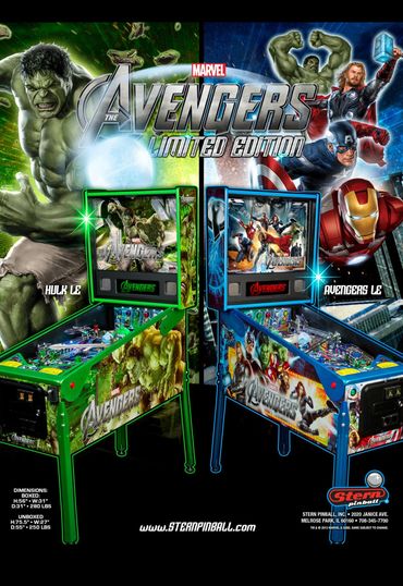 Stern Hulk Avengers LE (2012)