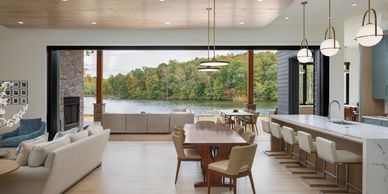 Lake house at Lake Anna in Louisa County Virginia 