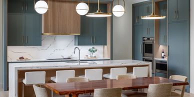 Kitchen of lake house at Lake Anna in Louisa County Virginia 