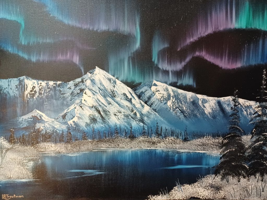 Alaska's Nothern Lights 18"x24"    $1200