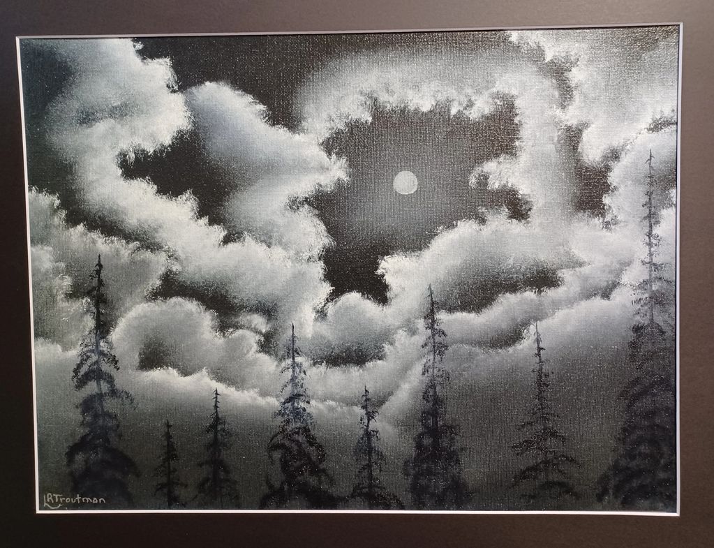 Erie Moonlit Sky           12"x16"         $100