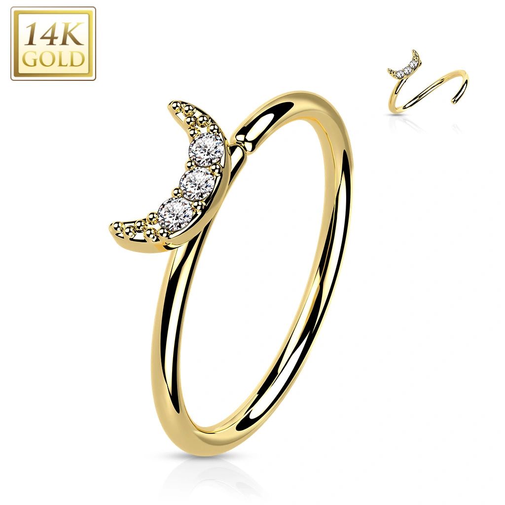 14k gold seamless ring