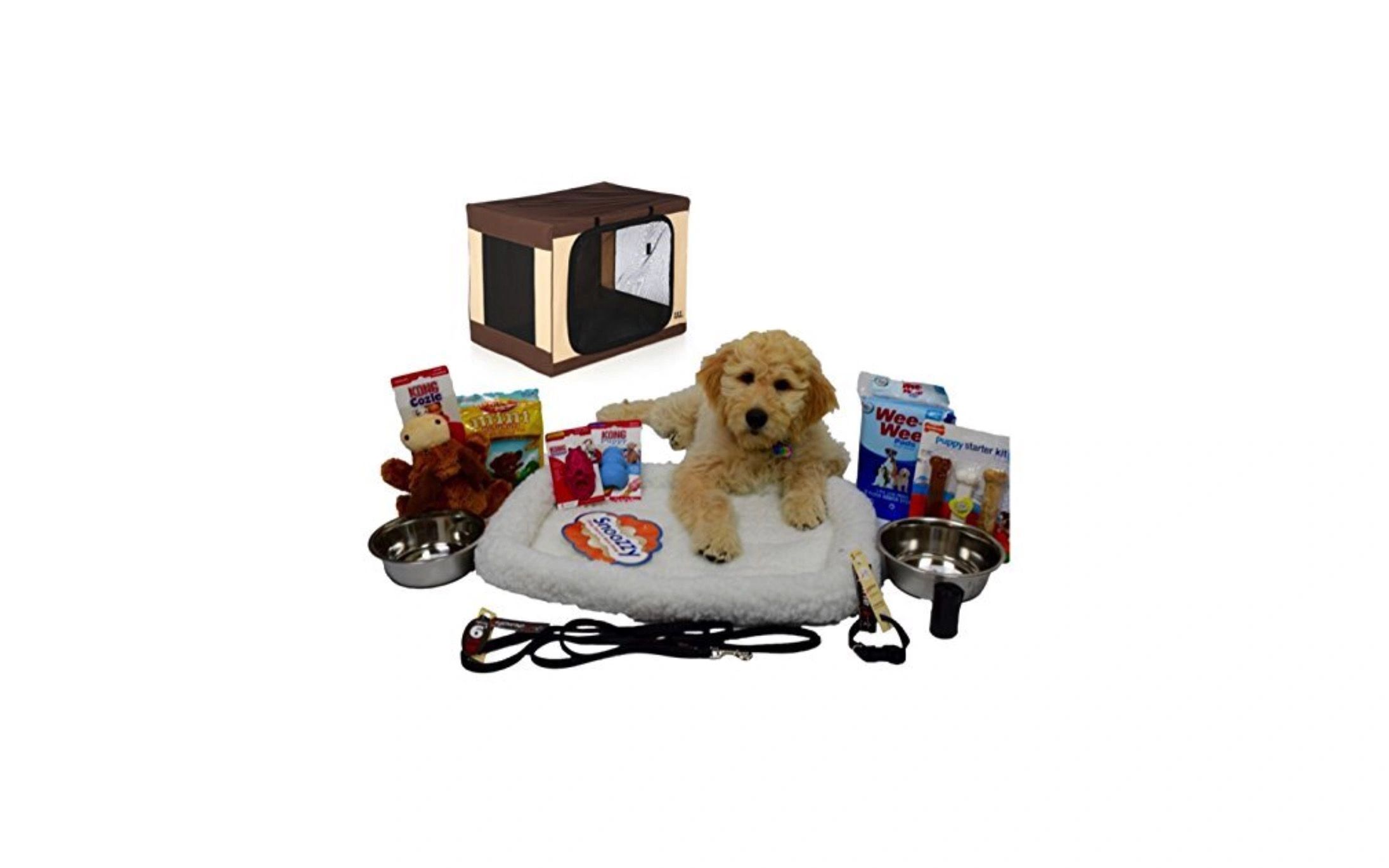  KONG - Puppy Starter Dog Toy Kit - Includes Puppy