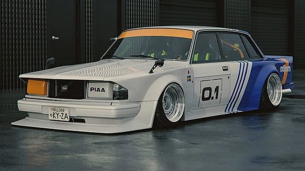 Photoshop Volvo 240