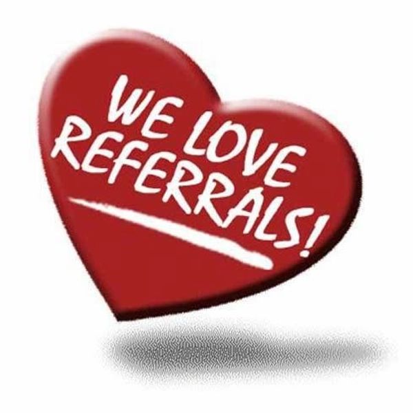 WE LOVE REFERRALS!!! Take advantage  of our referral program and SAVE! See Promo Tab for more info.