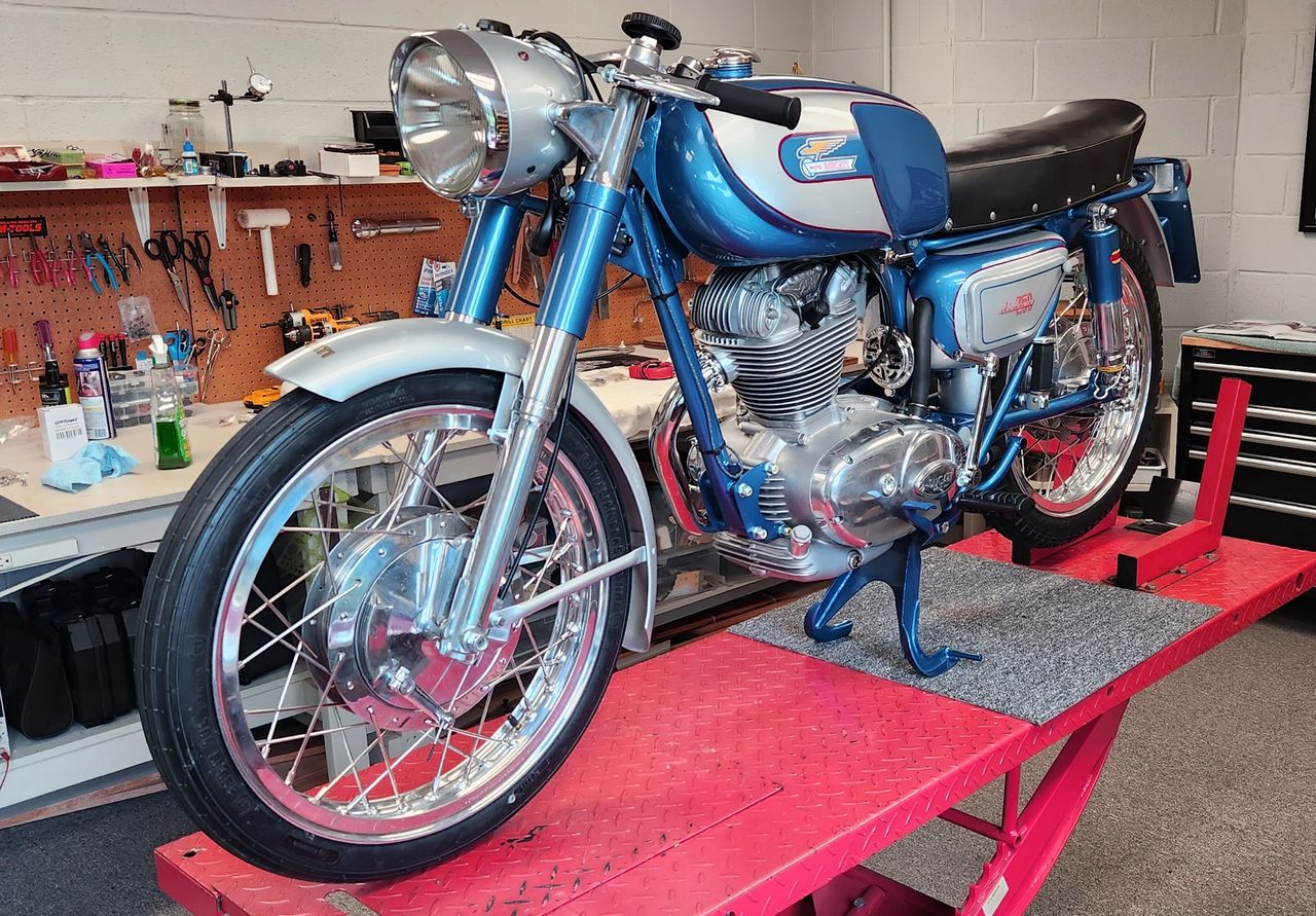 Béquille Principale Ducati 250/350 Diana Mark 3 Sebring Scrambler - Réf A1514