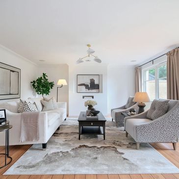 Staged Aberdeen family home by West End Styling, furnished and sale-ready
