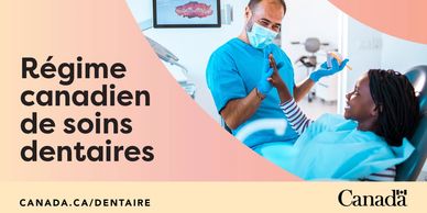 Dentist wearing gloves and mask examines a girl's teeth in a clinic.