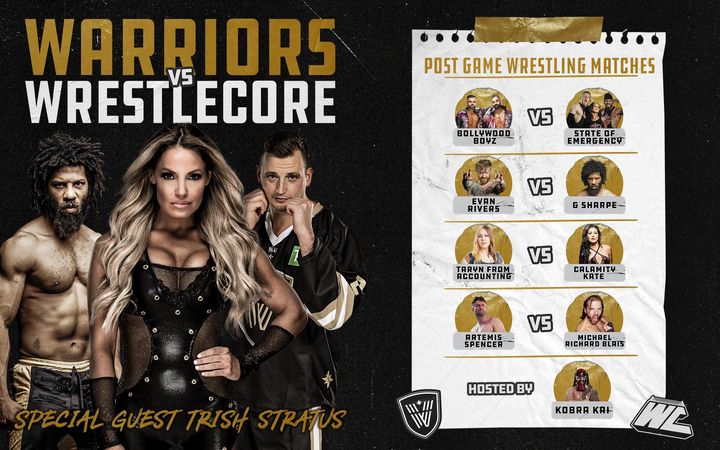 Warriors Vs WrestleCore featuring Trish Stratus poster