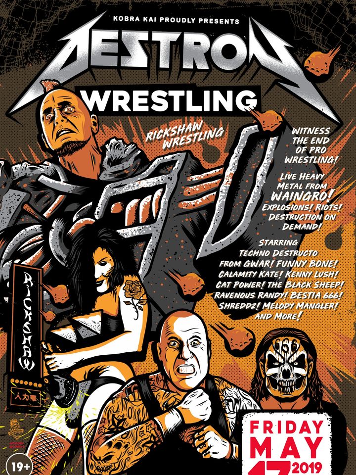 Destroy Wrestling poster