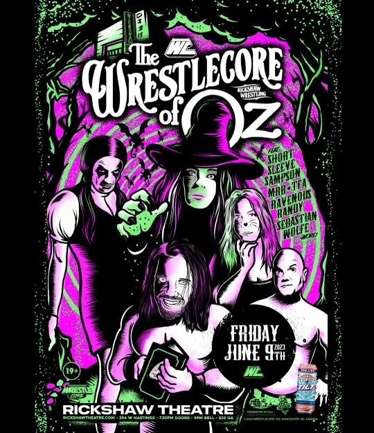 WrestleCore of Oz poster