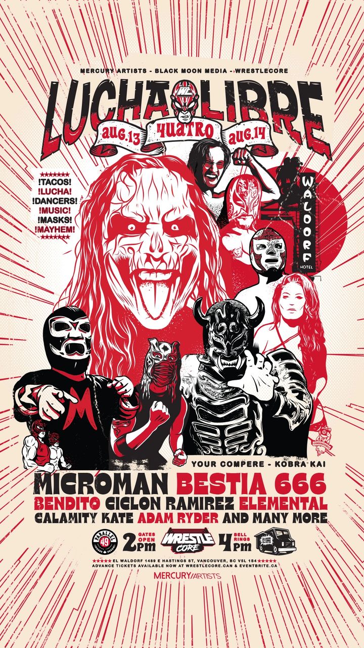 LuchaLibre Spectacular 4uatro poster