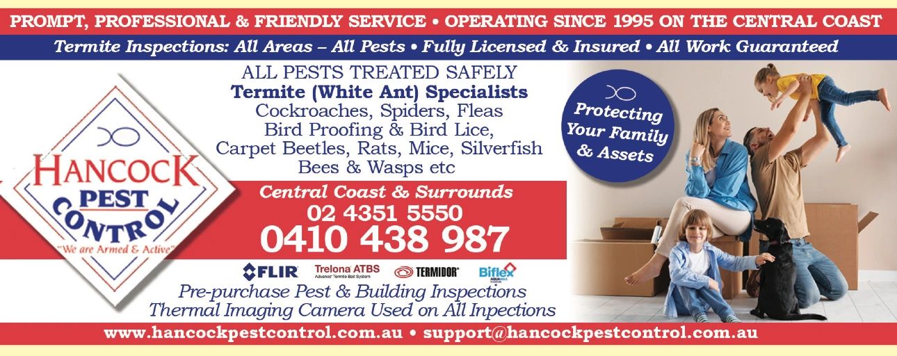 HANCOCK PEST CONTROL - Pest Control, Termites Pests