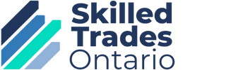 Logo of Skilled Trades Ontario with stylized blue bars.