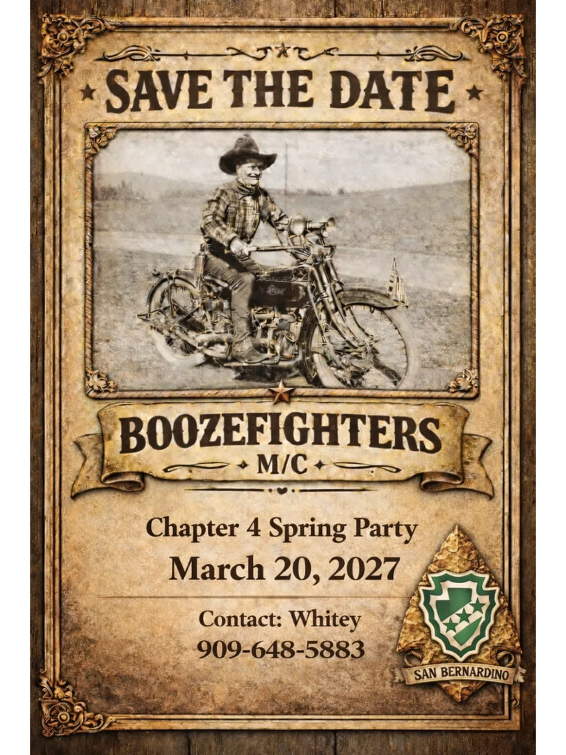 Mark your calendars for our 2027 Spring Party! Contact us for additional information. 