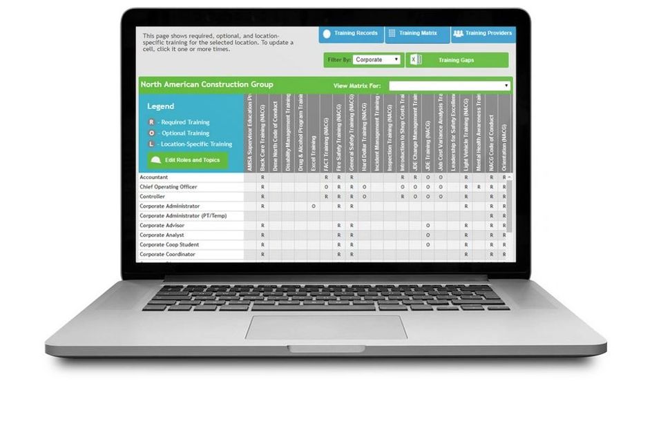 Safety Training Matrix | HASCO Health & Safety Canada