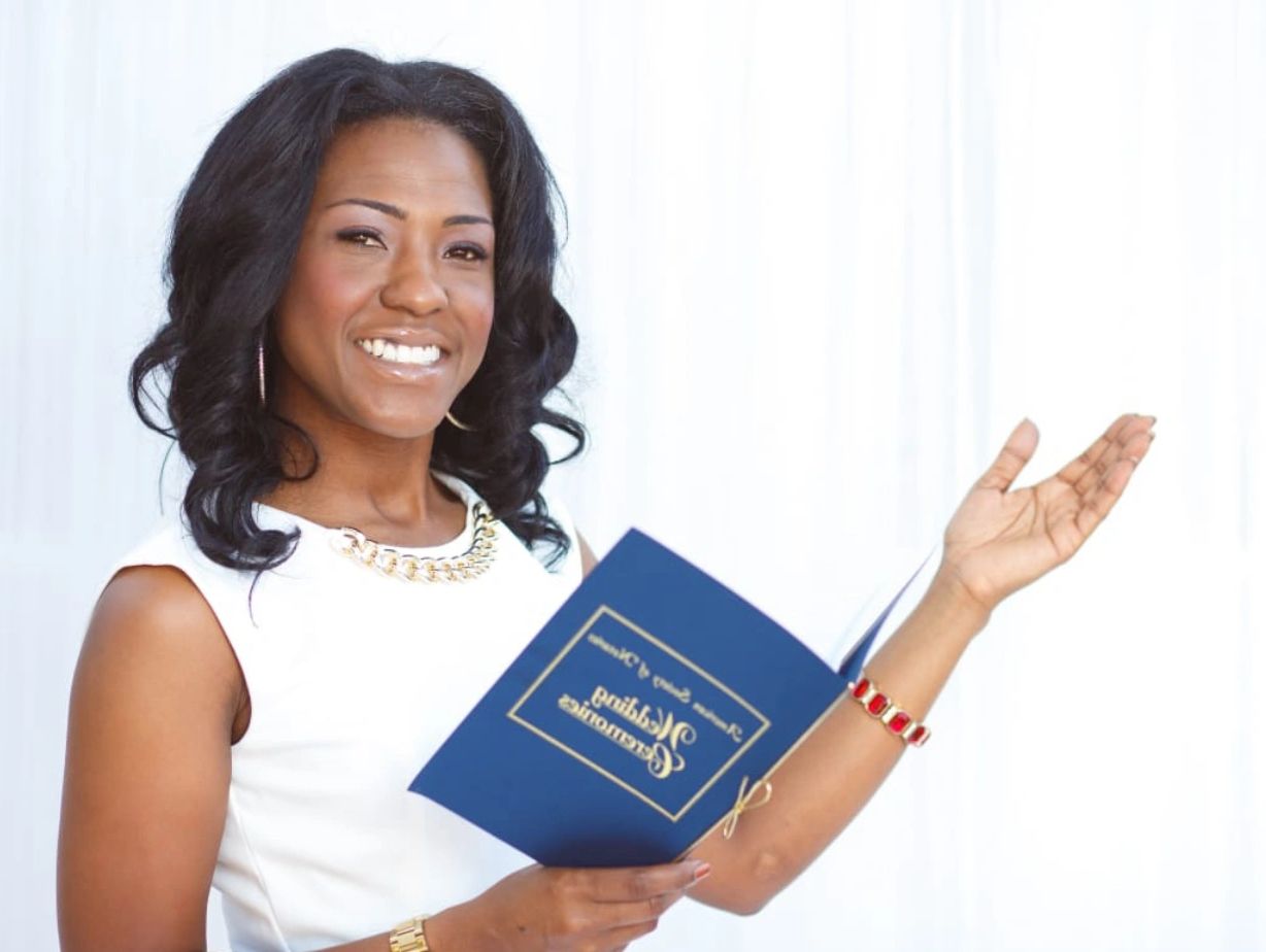 Tara Alexander, African-American wedding officiant