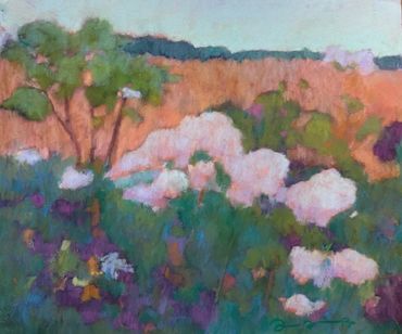 Orange Field
       14x17