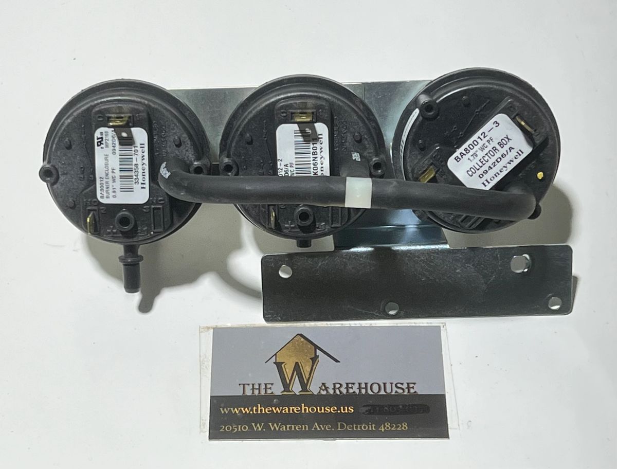 Carrier Bryant Furnace Pressure Switch 3 Stage HK06NB011 BA80012 Used