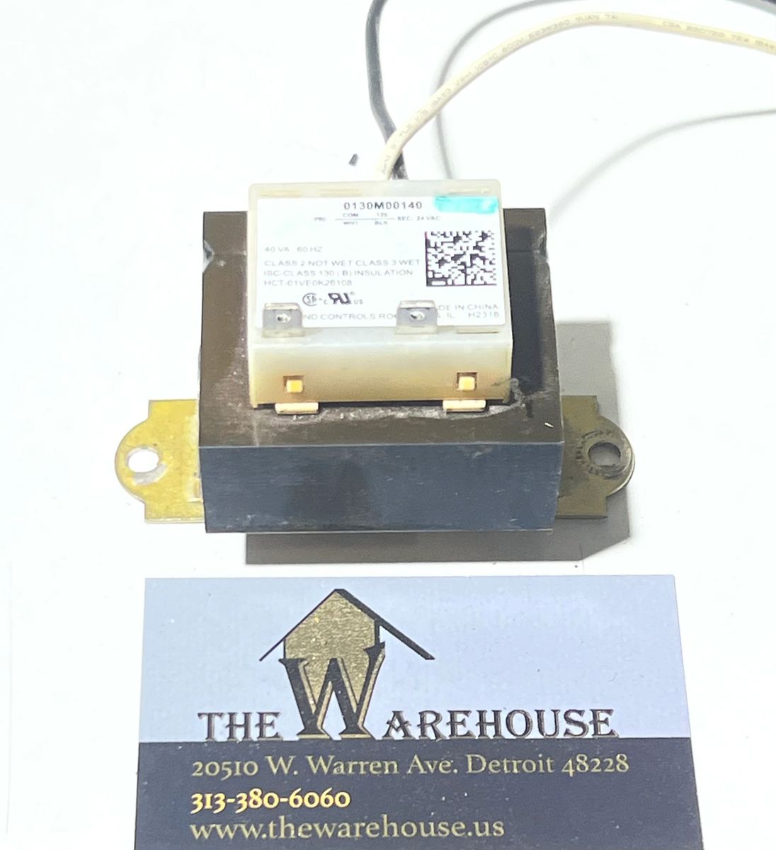 Goodman 0130M00140S, 120V 24V (40VA) Furnace Transformer