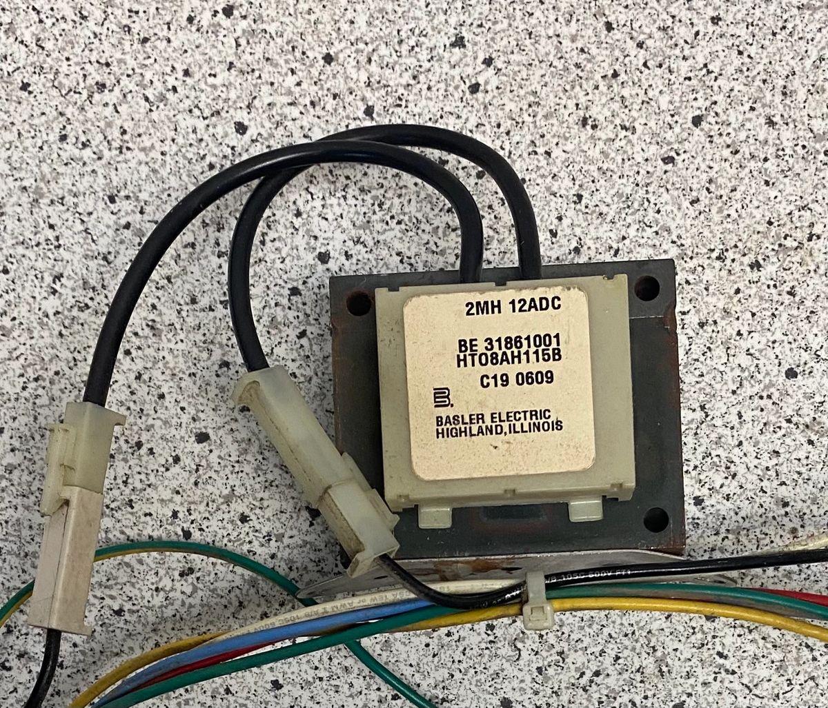 Basler Electric HT08AH115B. Furnace Transformer. BE31861001