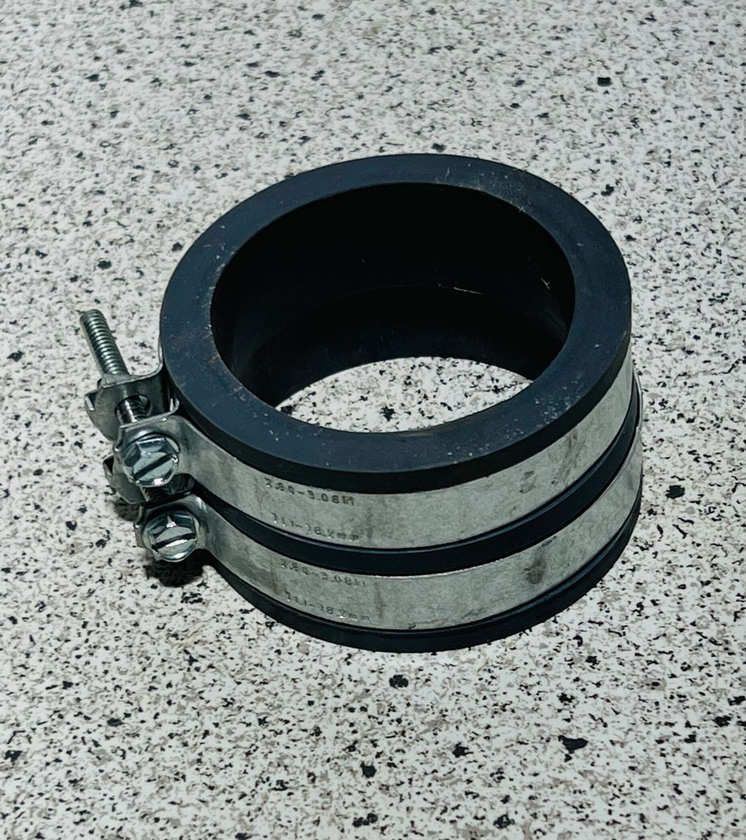 Carrier Bryant Payne Furnace Condensate Drain Rubber Coupling Clamp