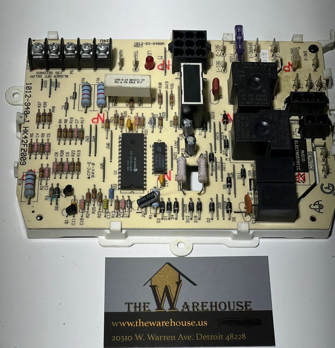 Carrier 1012940J HK42FZ009 Furnace Control Board. Used